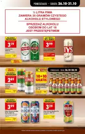 Biedronka Polsko leták týden 44 Strana 75: Okocim radler €3,99, Warka Radler Cytryna €329,00