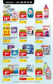 Biedronka Polsko leták týden 44 Strana 86: Ultra kapsulky do prania €15,99, Ultra Plyn do prania Quick Wash €14,99