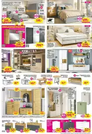 Möbel Boss Prospekt woche 44 Seite 3: Boxspringbett Sarah €1.199,00, Boxspringbett Chicago €699,00