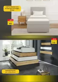 SCONTO Prospekt Seite 3: S-STYLE Boxbett Cord €459,00, Futonbett Phoenix €119,99