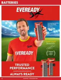 Campbells Wholesale catalogue Page 10: BATTERIES EVEREADY 10 AA 24 PACK EVEREADY SUPERLIS AVY DUTY EVEREADY EVEREADY