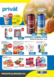PRIVÁT akciós újság hét 44 Oldal 1: Privat sajttal-sonkával töltött pulykapárna €1.299,00