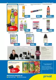 PRIVÁT akciós újság hét 44 Oldal 4: Mazzini standard alufólia €999,00, Max légfrissítő €499,00