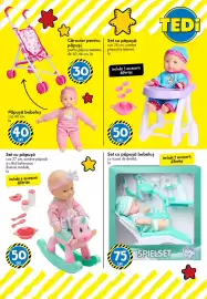 Catalog TEDI Pagină 17: Spielset €75,00, Set cu păpușă €50,00