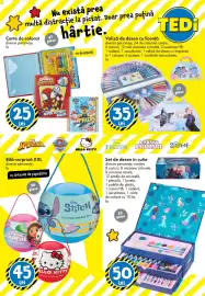 Catalog TEDI Pagină 4: Marvel Spidey Amazing Friends Super Activity Album €25,00, Set de desen în cutie €50,00