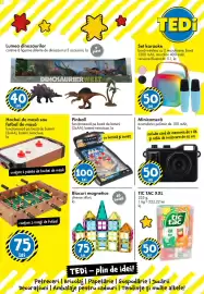 Catalog TEDI Pagină 9: Pinball €100,00, Blocuri magnetice €75,00