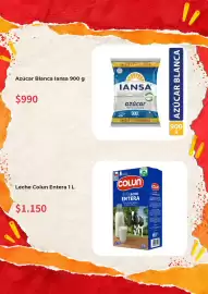 Catálogo Santa Isabel semana 44 Página 3: Azúcar Blanca lansa 900 g $990 Leche Colun Entera 1 L CHILE LECHE NATURE $1.150