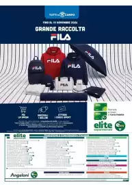 Volantino Elite Pagina 9: TUTTI IN CAMPO FINO AL 15 NOVEMBRE 2026 GRANDE RACCOLTA FILA FILA FILA FILA FILA FILA el FILA TILA