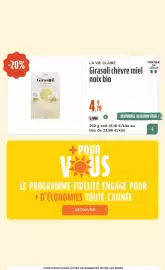 Catalogue La Vie Claire page 10: Girasoli chèvre miel noix bio €4,79