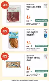 Catalogue La Vie Claire page 16: La Vie Claire Filet d'églefin meunière €6,29, La Vie Claire Coppa sans nitrite bio €4,39