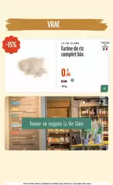 Catalogue La Vie Claire page 25: LA VIE CLAIRE Farine de riz complet bio €0,46
