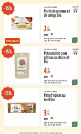 Catalogue La Vie Claire page 27: Mâleux Préparation pour gâteau au chocolat bio €4,24