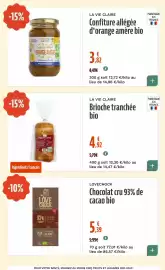 Catalogue La Vie Claire page 34: LA VIE CLAIRE Brioche tranchée bio €4,92