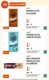 Catalogue La Vie Claire page 35: OMBAR Chocolat cru à la crème de coco bio €2,80