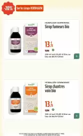 Catalogue La Vie Claire page 49: HerbalGem Sirop fumeurs bio €13,75