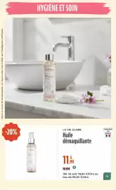 Catalogue La Vie Claire page 52: La Vie Claire Huile démaquillante €11,99