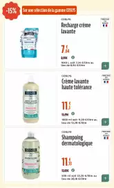 Catalogue La Vie Claire page 58: COSLYS Shampoing dermatologique €11,13, COSLYS Crème lavante haute tolérance €11,30