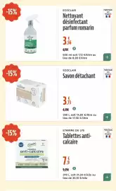 Catalogue La Vie Claire page 64: ECOCLAIR Savon détachant €3,73, Ecoclair Nettoyant désinfectant €3,56