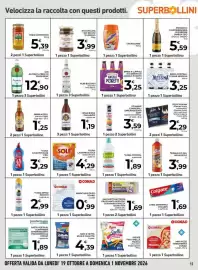 Volantino Conad City Pagina 15: Birra 9 Luppoli IPA Birrificio Angelo Poretti €3,25, Gillette Blue II €4,39
