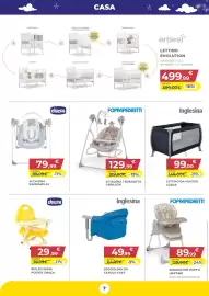 Volantino Prenatal Pagina 7: Seggiolone pappa meeting €89,99, Inglesina Lettino da viaggio Lodge €99,00