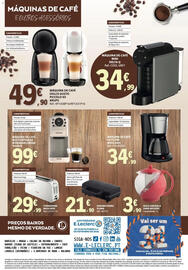 Folheto E.Leclerc Página 16: Máquina de café dolce gusto piccolo xs krups €49,90, Máquina de café mini delta q €34,99