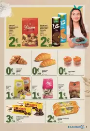 Folheto E.Leclerc Página 9: Biscoito sabor a limão €1,59, Biscoito branco €1,69