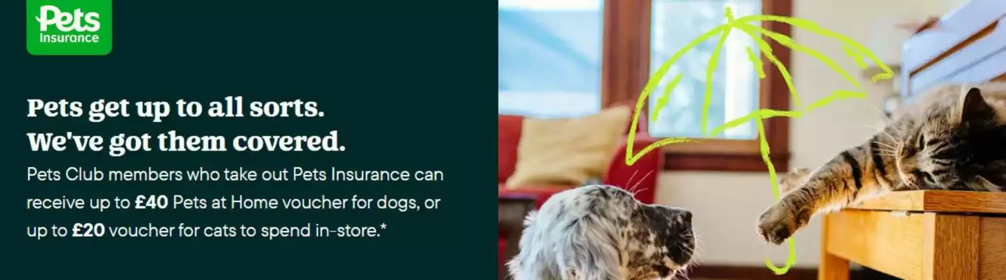 Pets at Home (valid until 7-11)