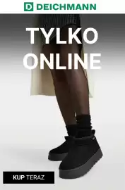 Deichmann gazetka tydzień 44 Strona 1: D DEICHMANN TYLKO ONLINE KUP TERAZ