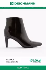 Deichmann gazetka tydzień 44 Strona 2: CATWALK Klasyczne botki €179,99