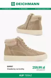 Deichmann gazetka tydzień 44 Strona 4: ESPRIT Sneakersy za kostkę €259,99