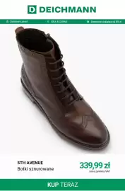 Deichmann gazetka tydzień 44 Strona 6: 5TH AVENUE Botki sznurowane €339,99