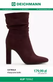 Deichmann gazetka tydzień 44 Strona 9: CATWALK Klasyczne botki €179,99