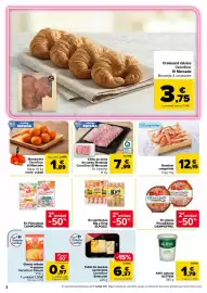 Folleto Carrefour Express Página 2: Carrefour - croissant cisicos €3,75, Carrefour - queso rallado 4 quesos classic €1,95