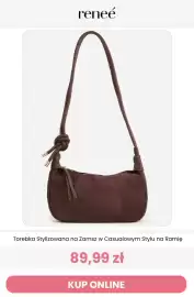 Renee magazyn tydzień 44 Strona 4: Torebka Stylizowana na Zamsz w Casualowym Stylu na Ramię €89,99