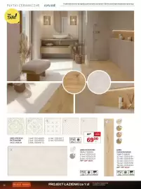 Komfort gazetka Strona 36: Gres Arkadia Patchwork €69,90, Gres Shadow Wood €79,90