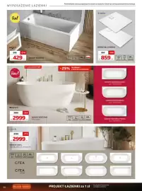 Komfort gazetka Strona 48: WANNY MODERN €429,00, Brodziki Correo €859,00