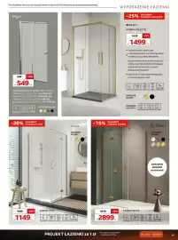 Komfort gazetka Strona 49: Kabiny Jota Cersanit €1.149,00, Kabiny Nesta €2.899,00