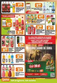 Jaskółka gazetka Strona 10: Sok Hortex €3,49, Napój gaz. Coca Cola, Fanta orange, Sprite €7,99