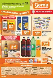 Jaskółka gazetka Strona 12: Serek homog. Danio €1,99, Napój gaz. Pepsi Cola, Pepsi Zero, Mirinda orange, 7Up €7,49