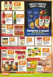 Jaskółka gazetka Strona 8: Przecier pomidorowy Mutti passata €9,59, Pasta Wawrzyniec €5,99