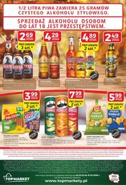 Top Market PSS Zgoda gazetka Strona 16: Piwo Desperados €4,89, Paluszki Lajkonik €3,99