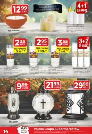 Top Market PSS Zgoda gazetka Strona 14: Znicz szklany nagrobkowy €29,99, Znicz Nagrobkowy €12,99