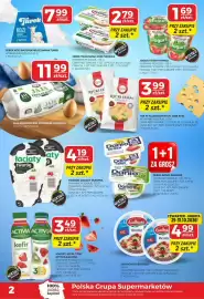 Top Market PSS Zgoda gazetka Strona 2: Jogurt Osm Piatnica €1,69, Ser Ricotta Galbani €4,99