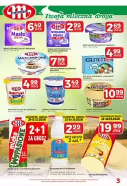 Top Market PSS Zgoda gazetka Strona 3: Jogurt Naturalny Typ Grecki Mlekovita €3,49, Masło Klarowane Mlekovita €10,99