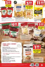 Top Market PSS Zgoda gazetka Strona 9: Makaron 5-jajeczny Lubella €3,99, Koncentrat Pomidorowy Łowicz €3,49