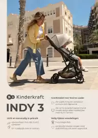 Van Asten BabySuperstore folder Pagina 9: LNCIA NAVAL INDY. Kinderkraft Kinderkraft INDY 3 Licht en eenvoudig in gebruik B