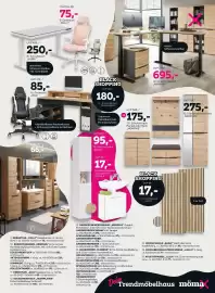 Mömax Flugblatt woche 44 Seite 5: UVP 499,-* 250,- 8| Schreibtisch ,,HARRY" elektrisch höhenverstellbar inkl. Schublade UVP