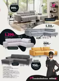 Mömax Flugblatt woche 44 Seite 7: BLACK SHOPPING UVP 2.902,-* 999,- 8 | Ecksofa ,,MELBOURNE" UVP 4.209,-* 1.299, 10 |
