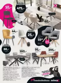 Mömax Flugblatt woche 44 Seite 9: UVP 29,90* 10,- 10 | Stuhl „JIRI" BLACK SHOPPING UVP 1.319,-* 475,- 9| Ausziehtisch