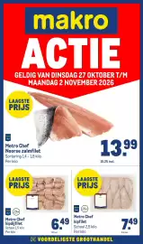 Makro folder week 44 Pagina 1: Metro Chef kipfilet €7,49, Metro Chef kipdijfilet €6,49